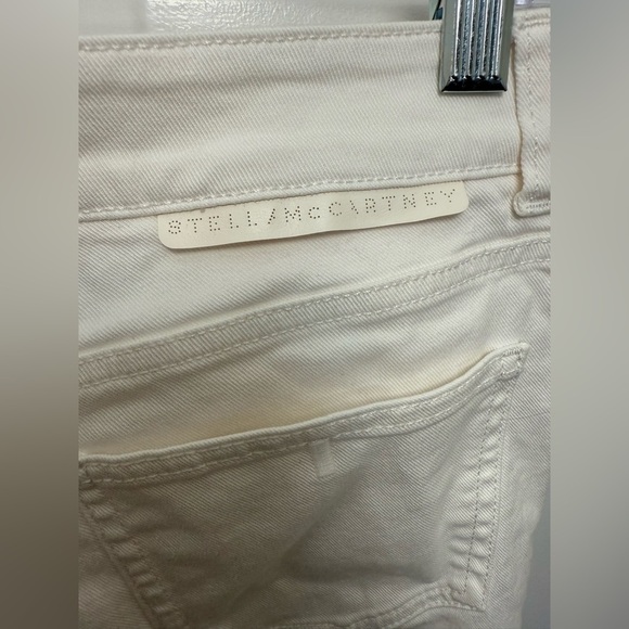 Women’s Stella McCartney White Cigarette Skinny Leg Jeans Size 27 Designer - Picture 6 of 10